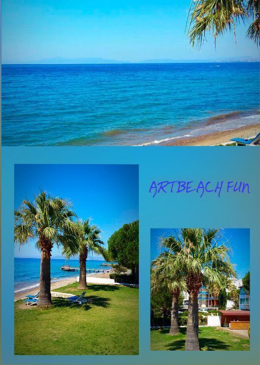 Art Beach Hotel Гюзельчамли Экстерьер фото