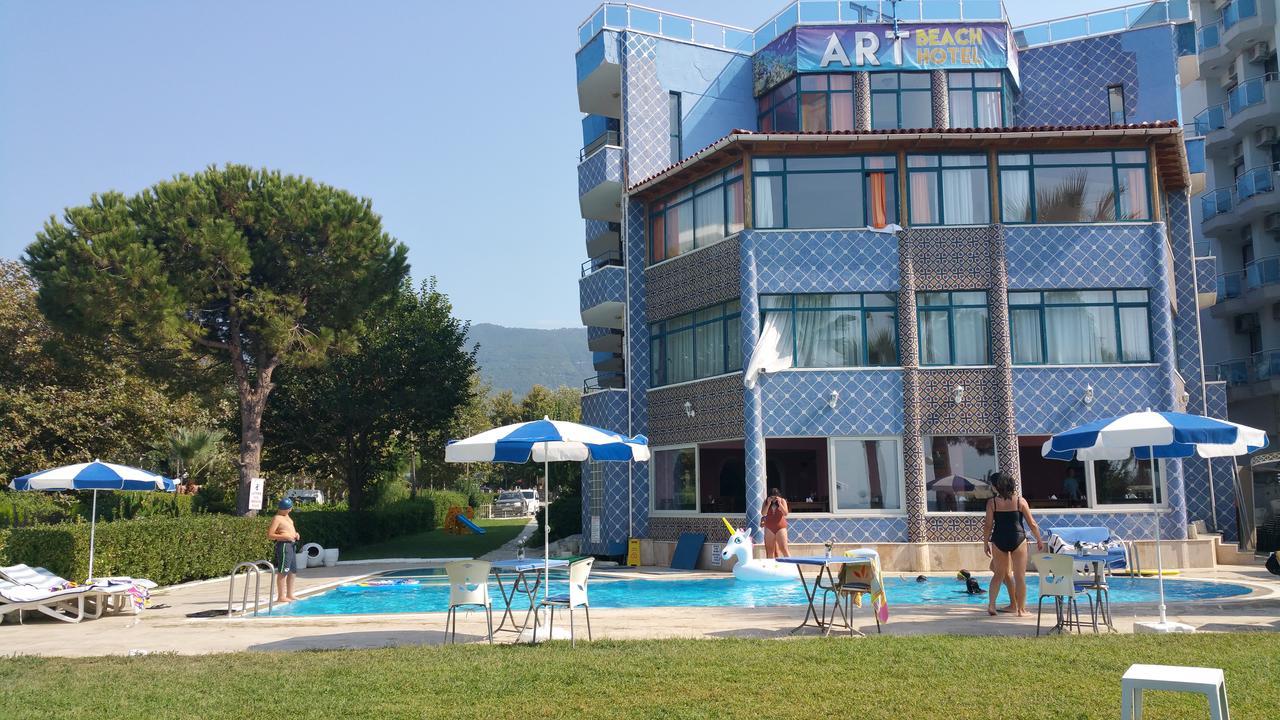 Art Beach Hotel Гюзельчамли Экстерьер фото
